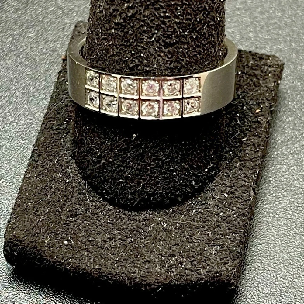 Nwt Unisex Stainless Steel Unisex‎ band SZ 10